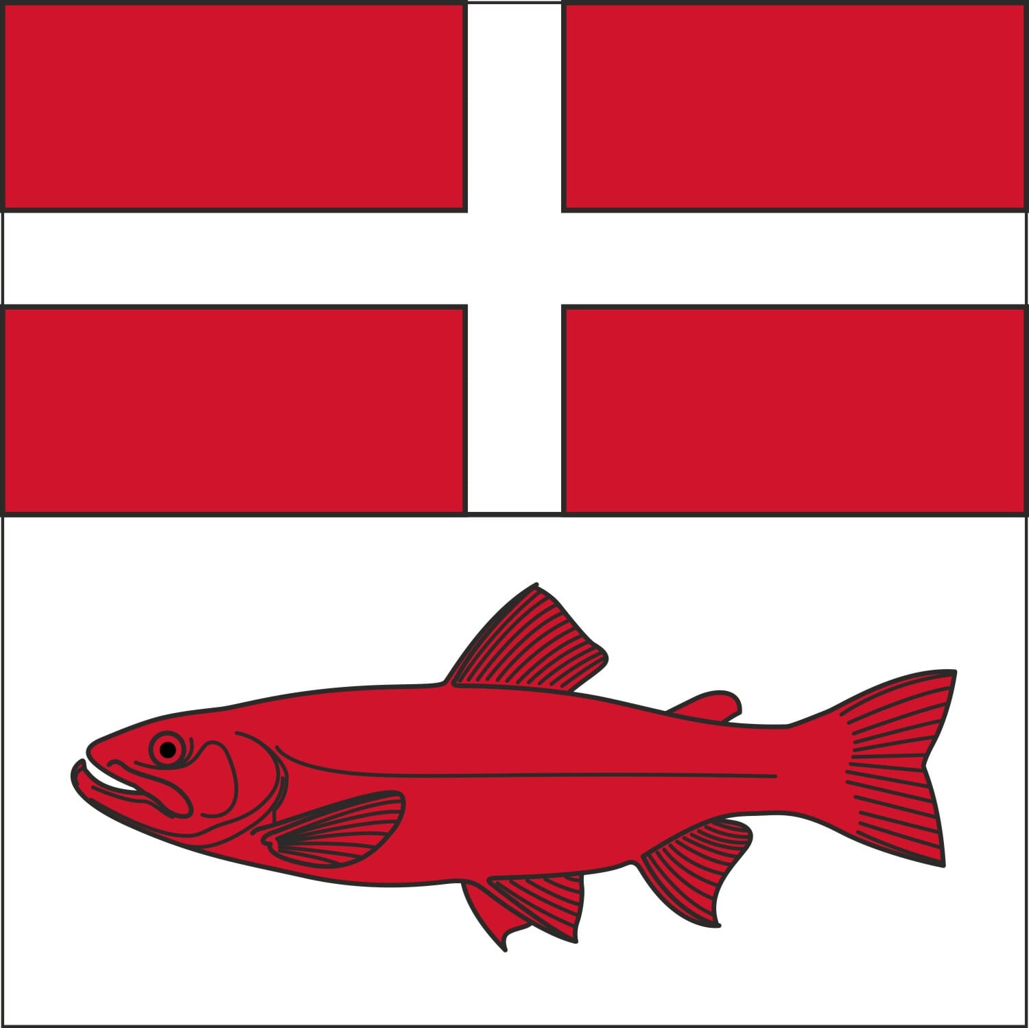 Fahne Gemeinde 6982 Agno (TI) | 30 x 30 cm und Gr&ouml;sser - Bild 1