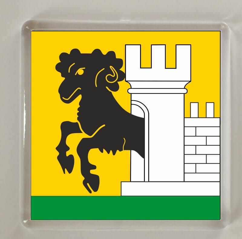 Magnet Gemeinde Schaffhausen | 64 x 64 mm - Bild 1