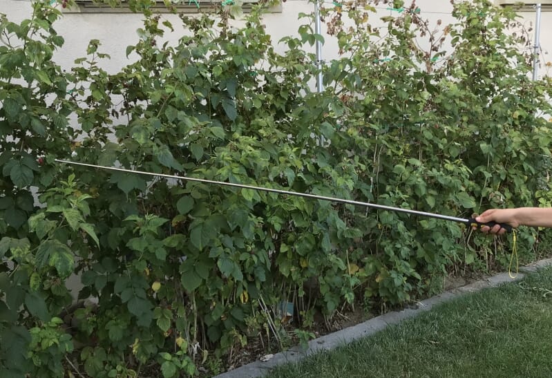 Kleine leichte Teleskopstange mit Griff | L&auml;nge bis ca. 160 cm - Bild 3