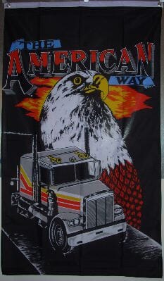 The American Fahne gedruckt | 90 x 150 cm - Bild 1