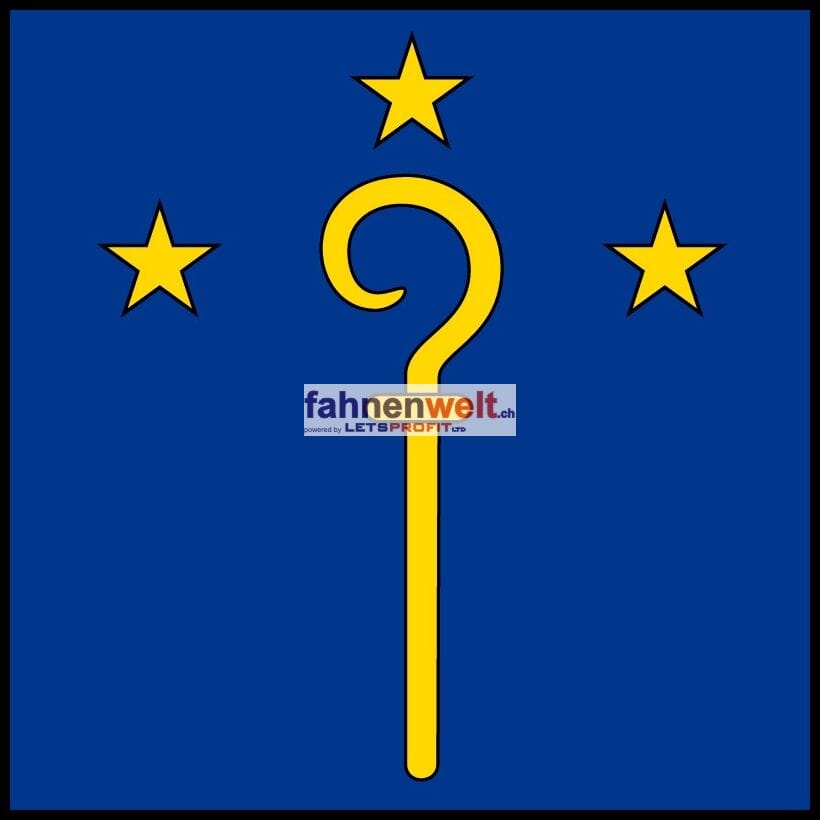Fahne Gemeinde 3989 Grafschaft (VS) | 30 x 30 cm und Gr&ouml;sser - Bild 1