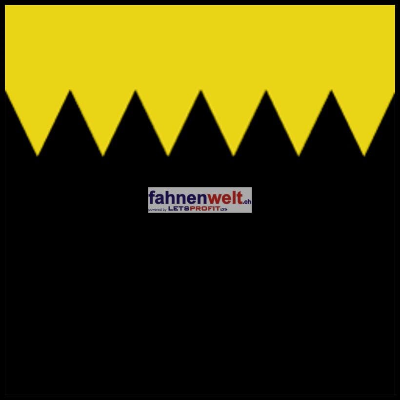 Fahne Gemeinde 1407 Donneloye Ehemalige Gemeinde (VD) | 30 x 30 cm und Gr&ouml;sser - Bild 1