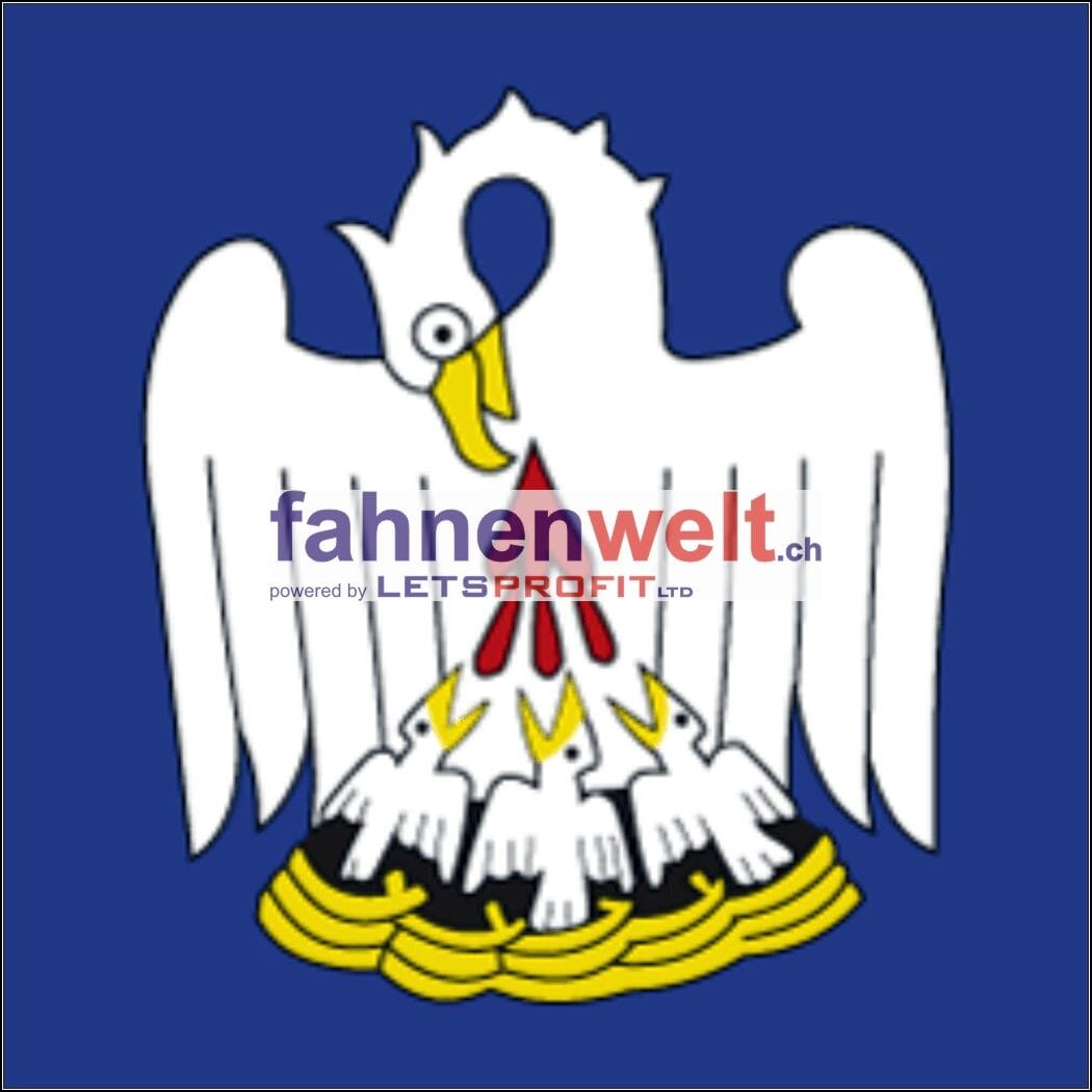Fahne Gemeinde 7144 Vella Ehemalige Gemeinde (GR) | 30 x 30 cm und Gr&ouml;sser - Bild 1