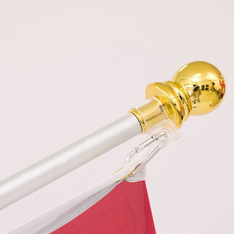 Hand-Teleskop-Fahnenstange | L&auml;nge ausgezogen ca. 200 cm - Bild 3