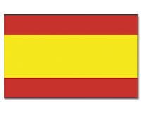 Spanien ohne Wappen Hissfahne gedruckt Quer | 90 x 150 cm - Bild 1
