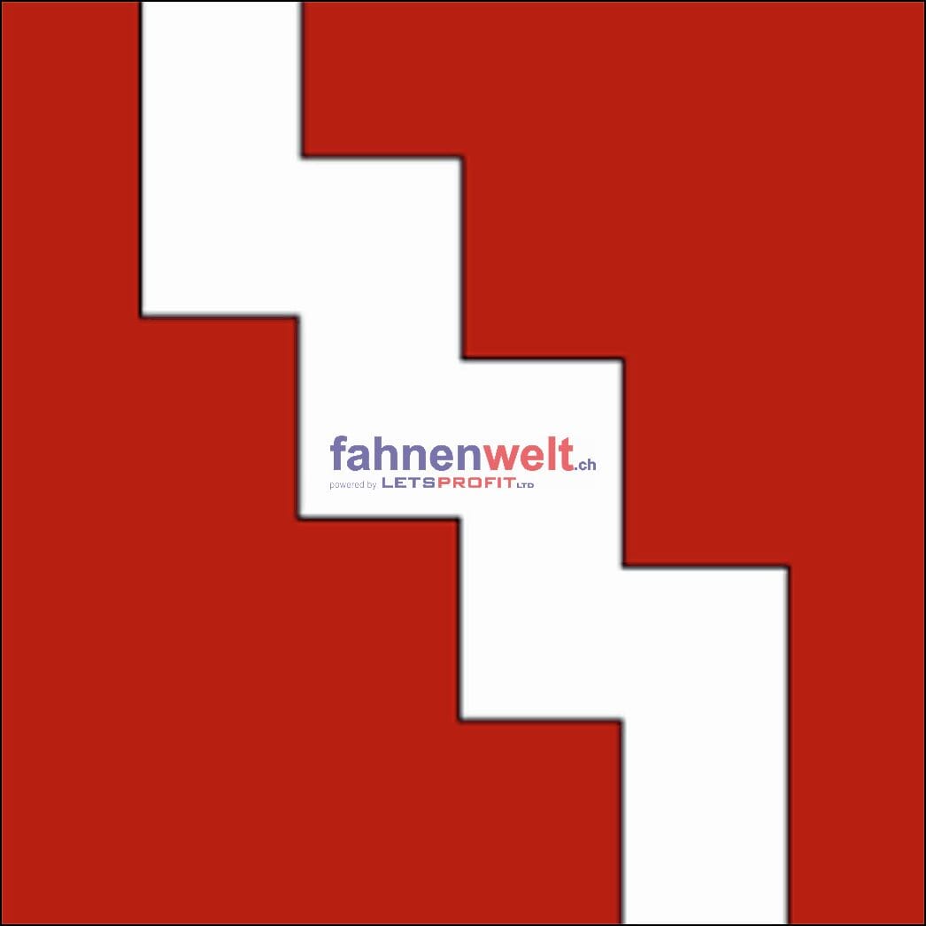 Fahne Gemeinde 8596 Scherzingen Ehemalige Gemeinde (TG) | 30 x 30 cm und Gr&ouml;sser - Bild 1