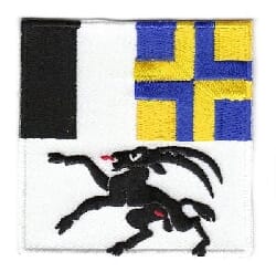 Patch Sticker zum aufb&uuml;geln Graub&uuml;nden | 7 x 7 cm - Bild 1