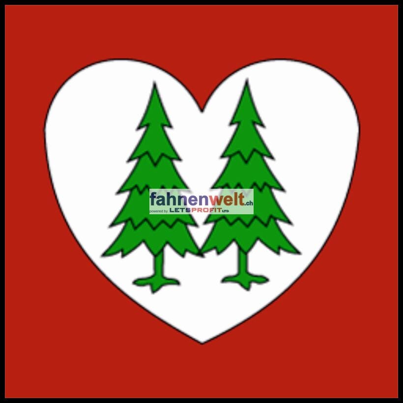 Fahne Gemeinde 1149 Berolle (VD) | 30 x 30 cm und Gr&ouml;sser - Bild 1