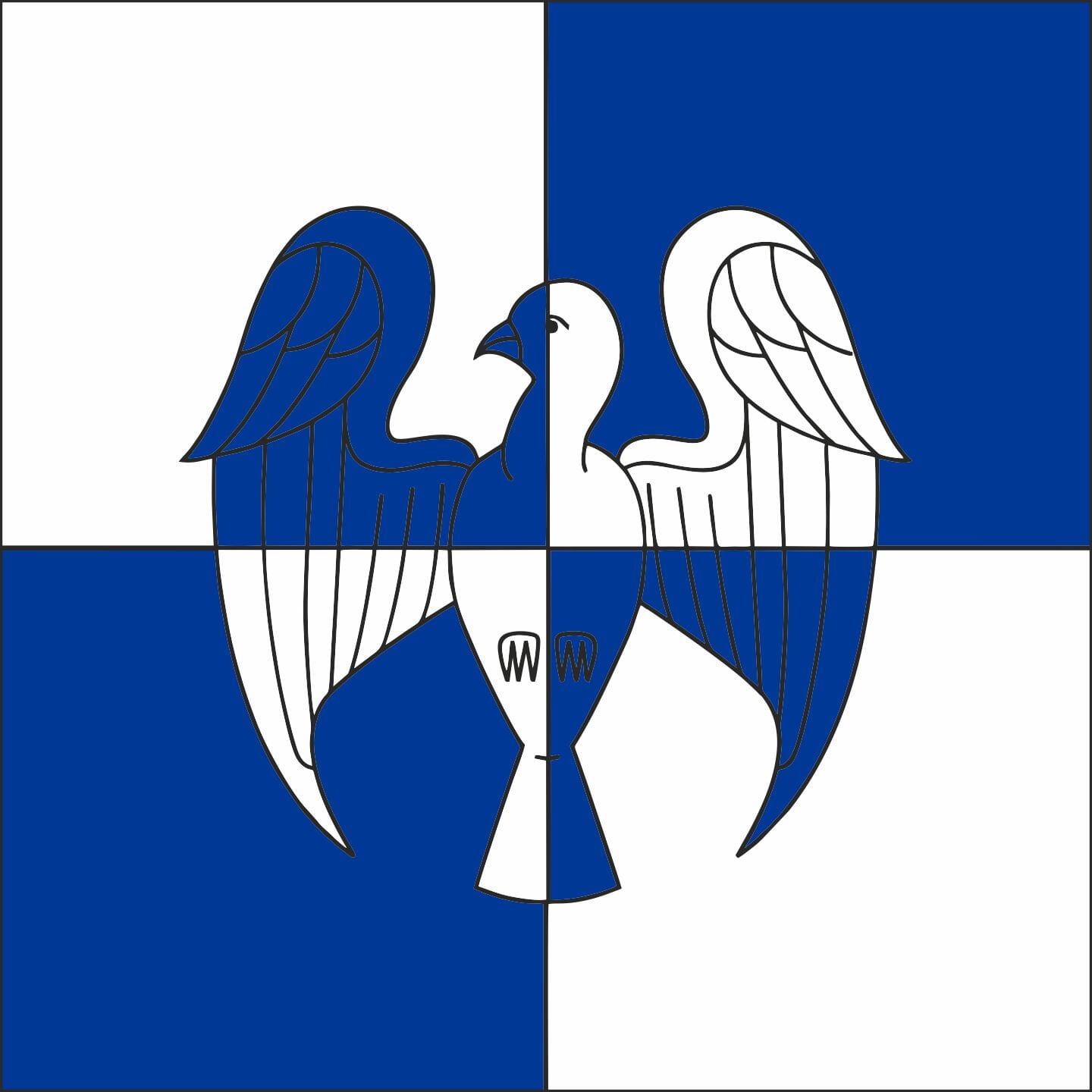 Fahne Gemeinde 6682 Linescio (TI) | 30 x 30 cm und Gr&ouml;sser - Bild 1