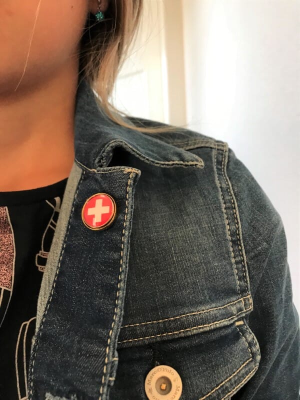 Pin Kanton Nidwalden rund mit Verschluss | &Oslash; 1.6 cm - Bild 4