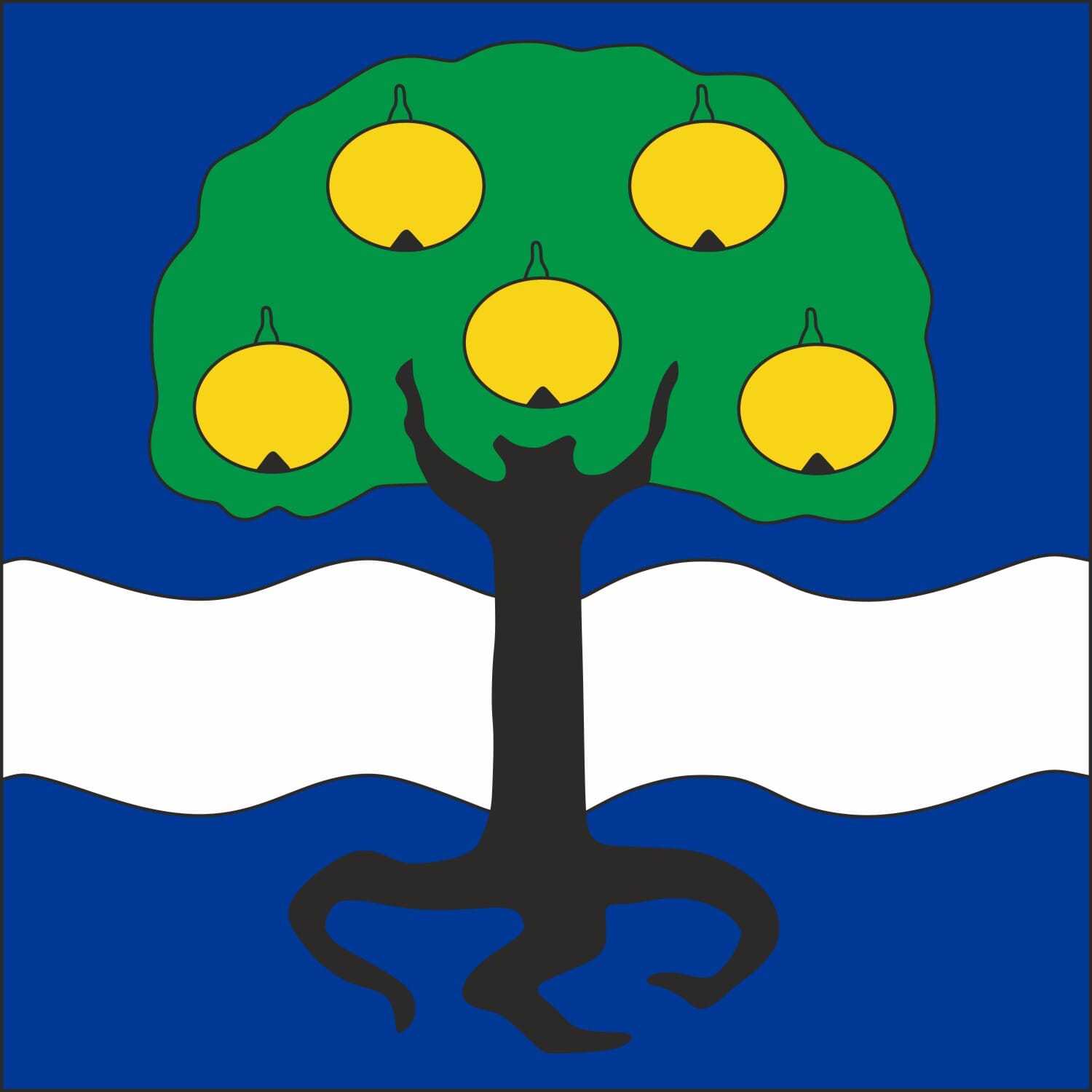 Fahne Gemeinde 6156 Luthern (LU) | 30 x 30 cm und Gr&ouml;sser - Bild 1