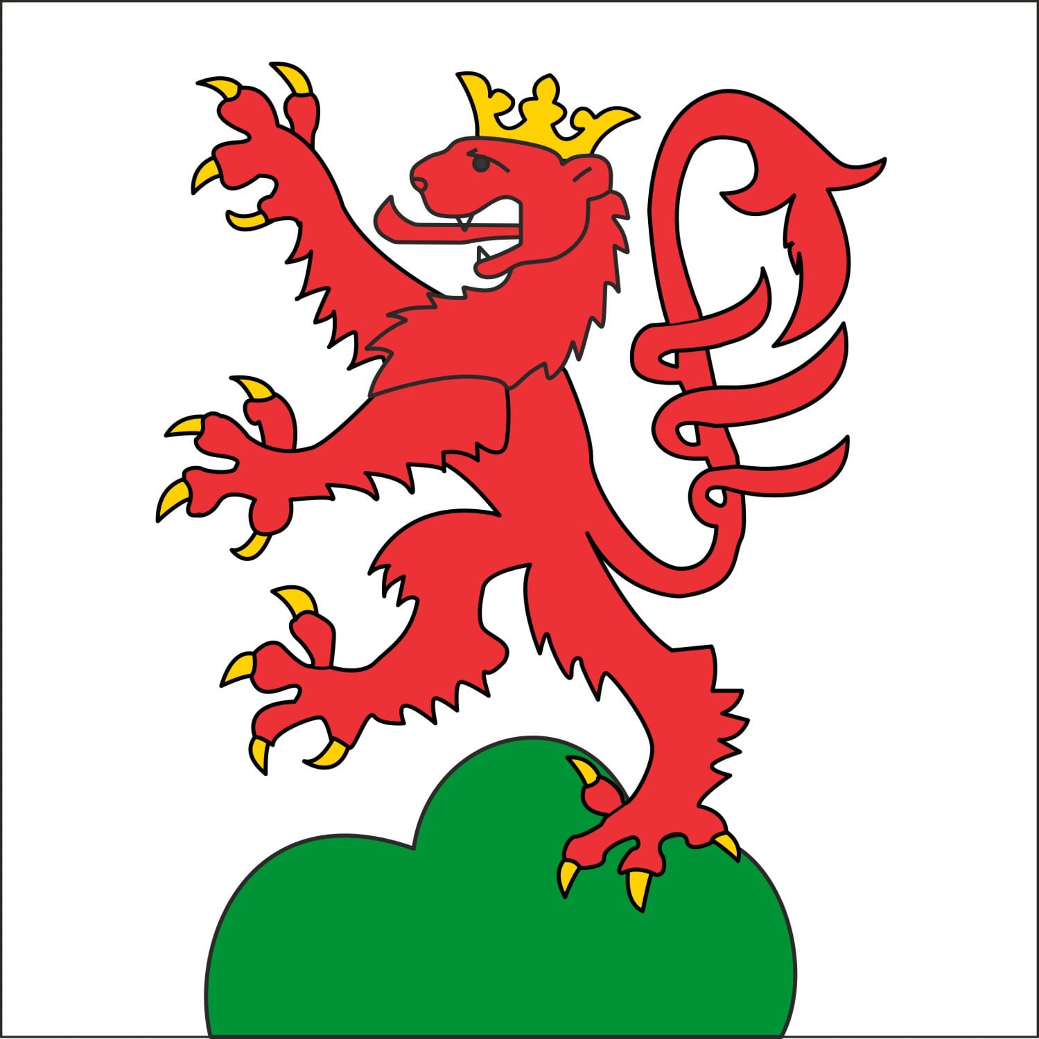 Fahne Gemeinde 3280 Murten (FR) | 30 x 30 cm und Gr&ouml;sser - Bild 1