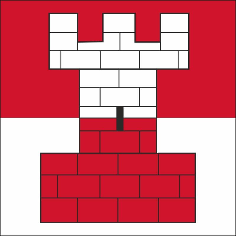 Fahne Gemeinde 8583 Donzhausen Ehemalige Gemeinde (TG) | 30 x 30 cm und Gr&ouml;sser - Bild 1