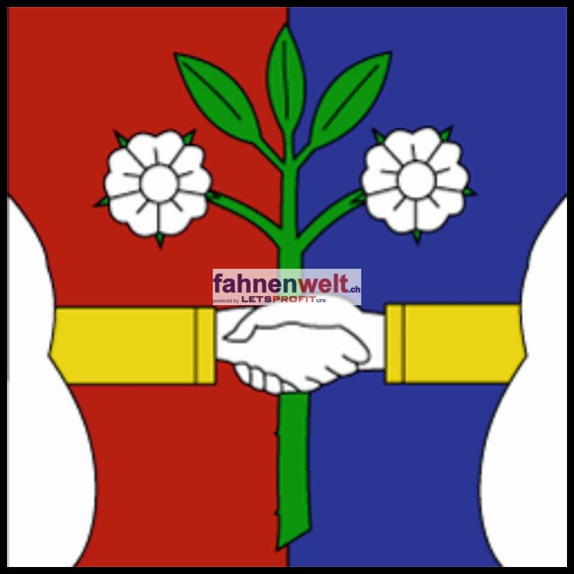 Fahne Gemeinde 1273 Arzier (VD) | 30 x 30 cm und Gr&ouml;sser - Bild 1
