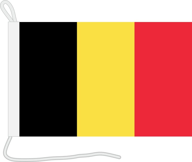 Bootsfahne Belgien | 30 x 40 cm - Bild 1