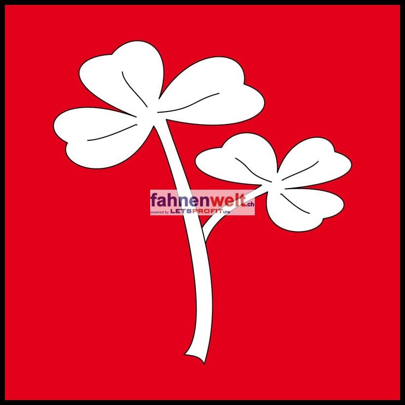 Fahne Gemeinde 1907 Saxon (VS) | 30 x 30 cm und Gr&ouml;sser - Bild 1