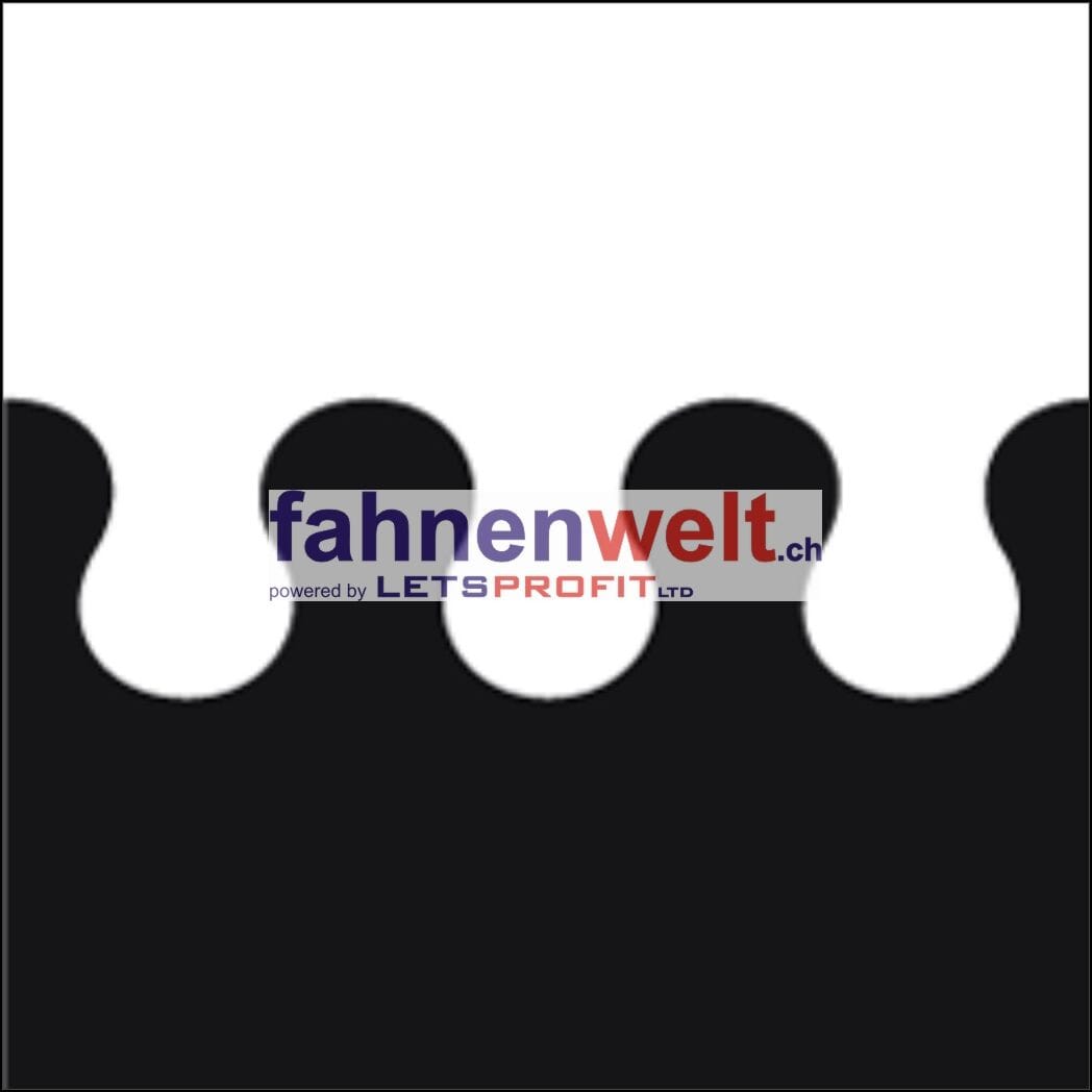 Fahne Gemeinde 7126 Castrisch Ehemalige Gemeinde (GR) | 30 x 30 cm und Gr&ouml;sser - Bild 1