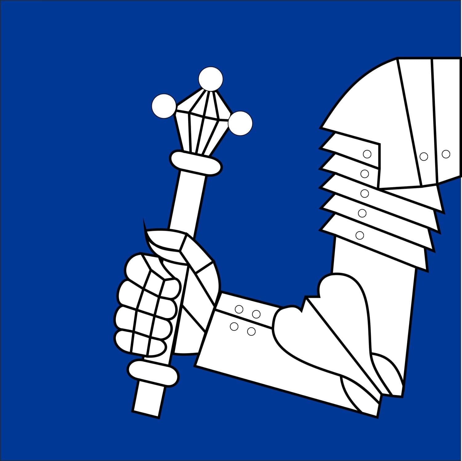 Fahne Gemeinde 3306 Etzelkofen Ehemalige Gemeinde (BE) | 30 x 30 cm und Gr&ouml;sser - Bild 1