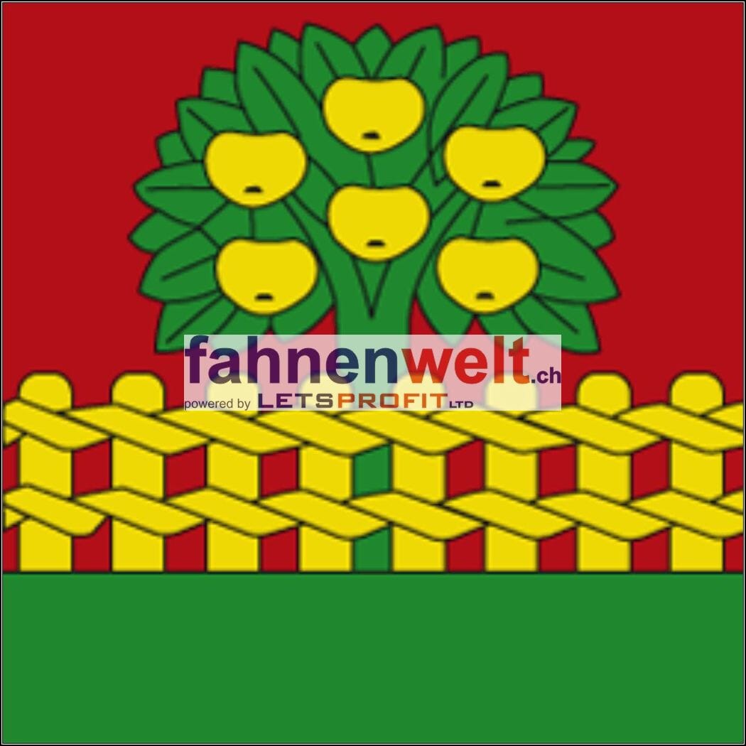 Fahne Gemeinde 3256 Bangerten (BE) | 30 x 30 cm und Gr&ouml;sser - Bild 1