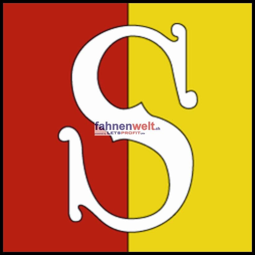 Fahne Gemeinde 1315 La Sarraz (VD) | 30 x 30 cm und Gr&ouml;sser - Bild 1