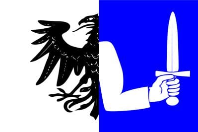 Connaught / Connacht Fahne gedruckt | 90 x 150 cm - Bild 1