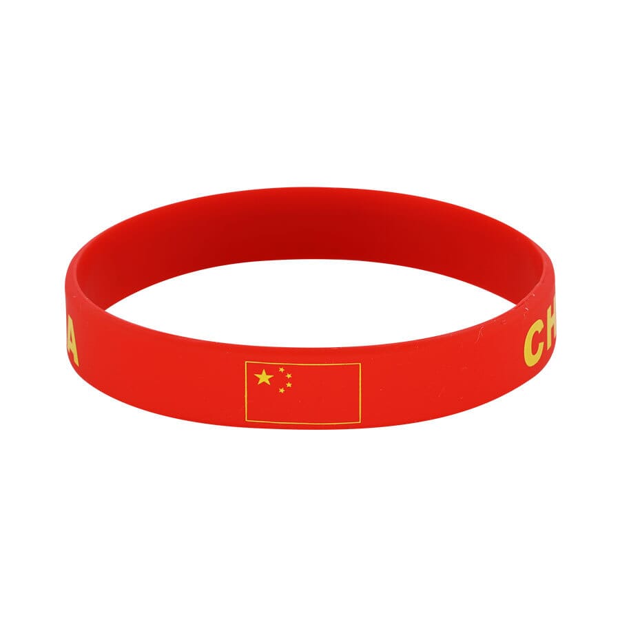 Silikonarmband China | 12 mm - Bild 1