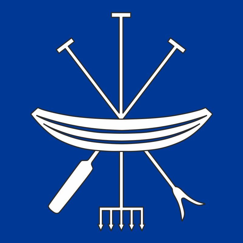 Fahne Gemeinde 8464 Ellikon am Rhein Ehemalige Gemeinde (ZH) | 30 x 30 cm und Gr&ouml;sser - Bild 1