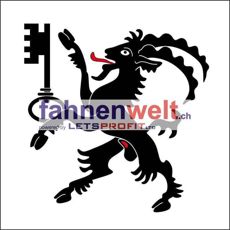 Fahne Gemeinde 7205 Zizers (GR) | 30 x 30 cm und Gr&ouml;sser - Bild 1