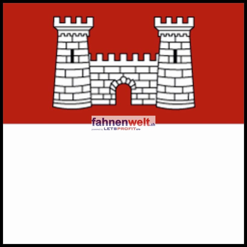 Fahne Gemeinde 1537 Champtauroz (VD) | 30 x 30 cm und Gr&ouml;sser - Bild 1