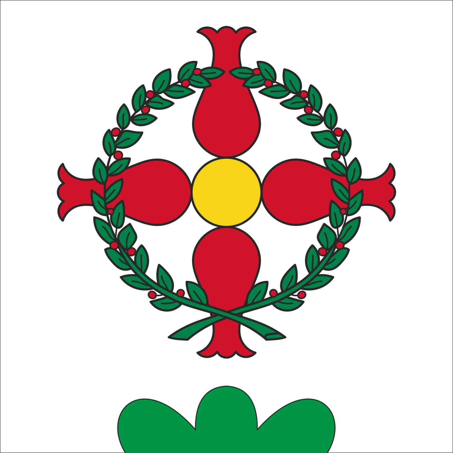 Fahne Gemeinde 3918 Wiler (L&ouml;tschen) (VS) | 30 x 30 cm und Gr&ouml;sser - Bild 1