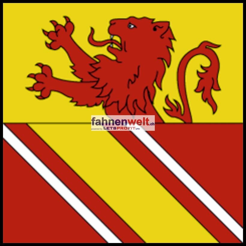 Fahne Gemeinde 1613 Maracon Ehemalige Gemeinde (VD) | 30 x 30 cm und Gr&ouml;sser - Bild 1