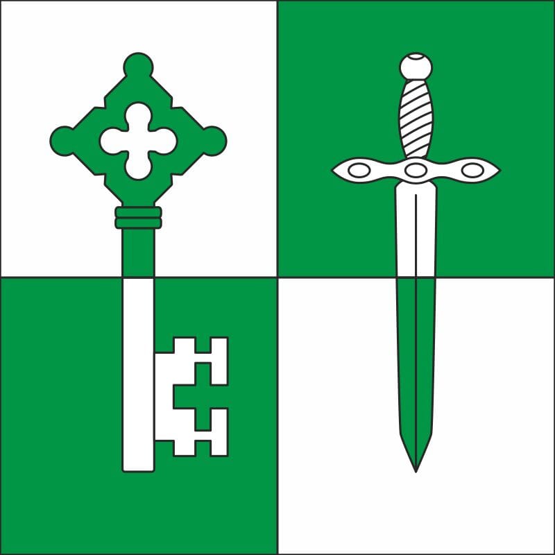 Fahne Gemeinde 6803 Camignolo Ehemalige Gemeinde (TI) | 30 x 30 cm und Gr&ouml;sser - Bild 1