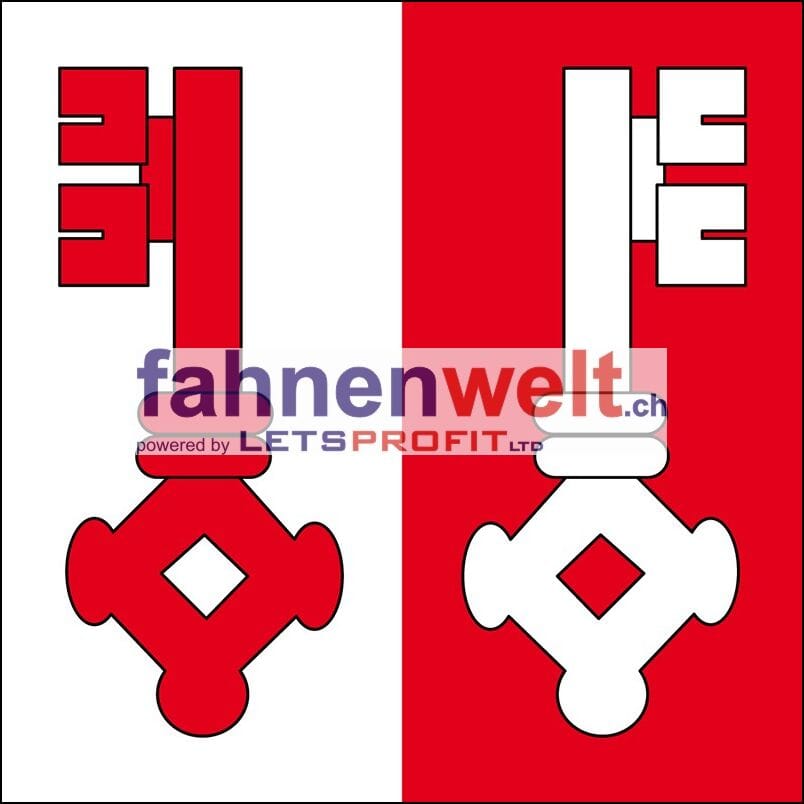 Fahne Gemeinde 2742 Perrefitte (BE) | 30 x 30 cm und Gr&ouml;sser - Bild 1