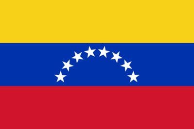 Venezuela gedruckt im Querformat | 90 x 150 cm - Bild 1