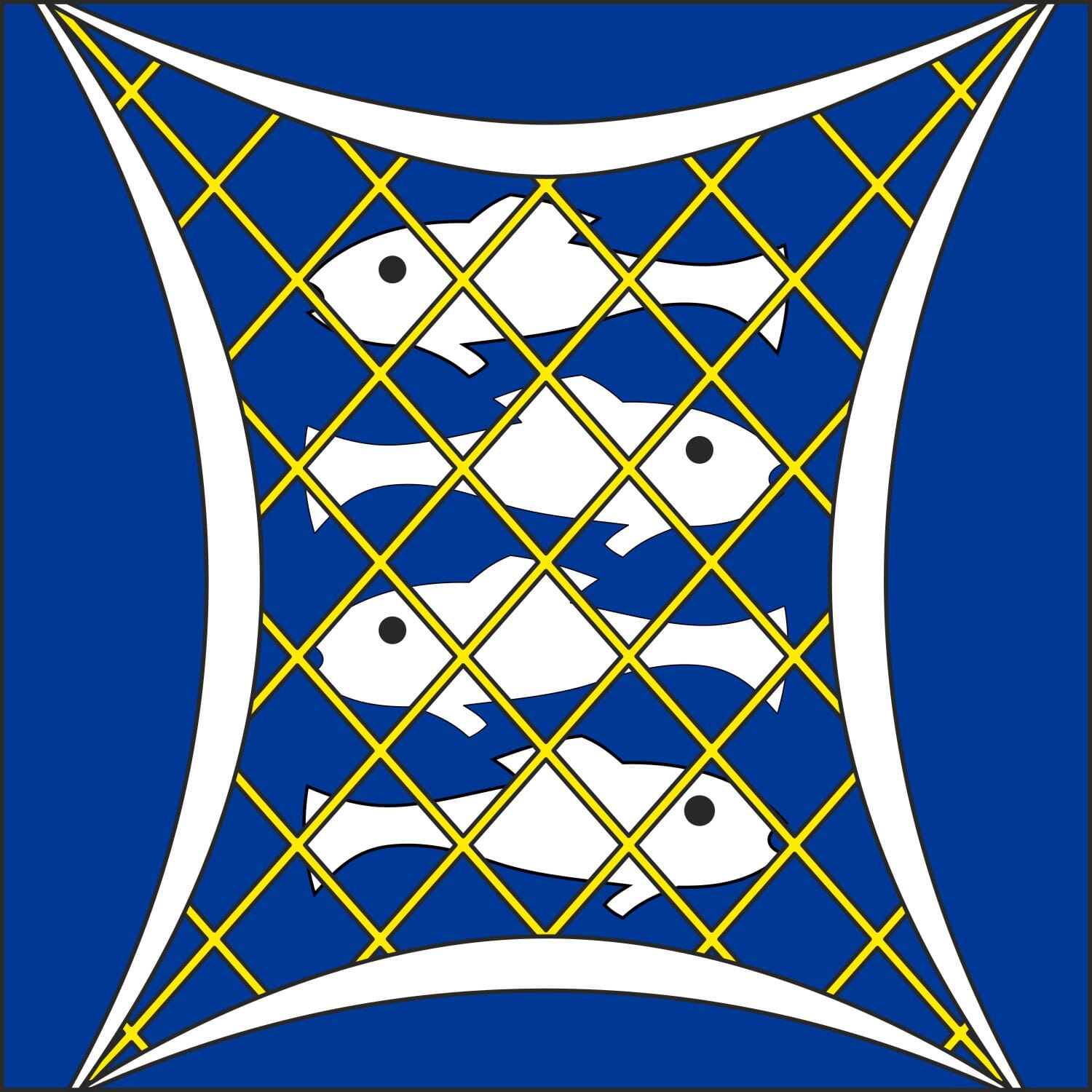 Fahne Gemeinde 8610 Uster-Niederuster (ZH) | 30 x 30 cm und Gr&ouml;sser - Bild 1