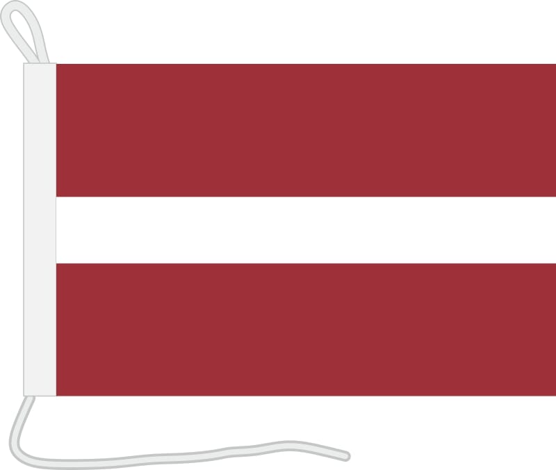 Bootsfahne Lettland | 30 x 45 cm - Bild 1