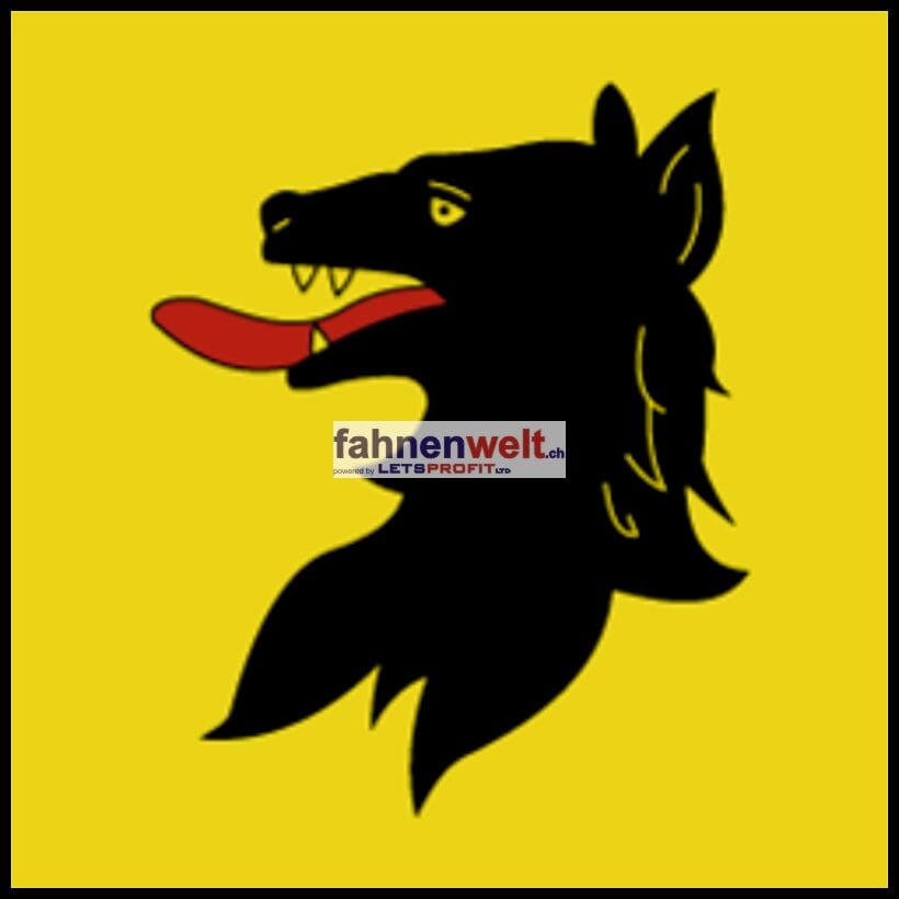 Fahne Gemeinde 1856 Corbeyrier (VD) | 30 x 30 cm und Gr&ouml;sser - Bild 1