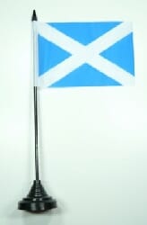 Schottland Tisch-Fahne mit Fuss | 10 x 15 cm - Bild 1