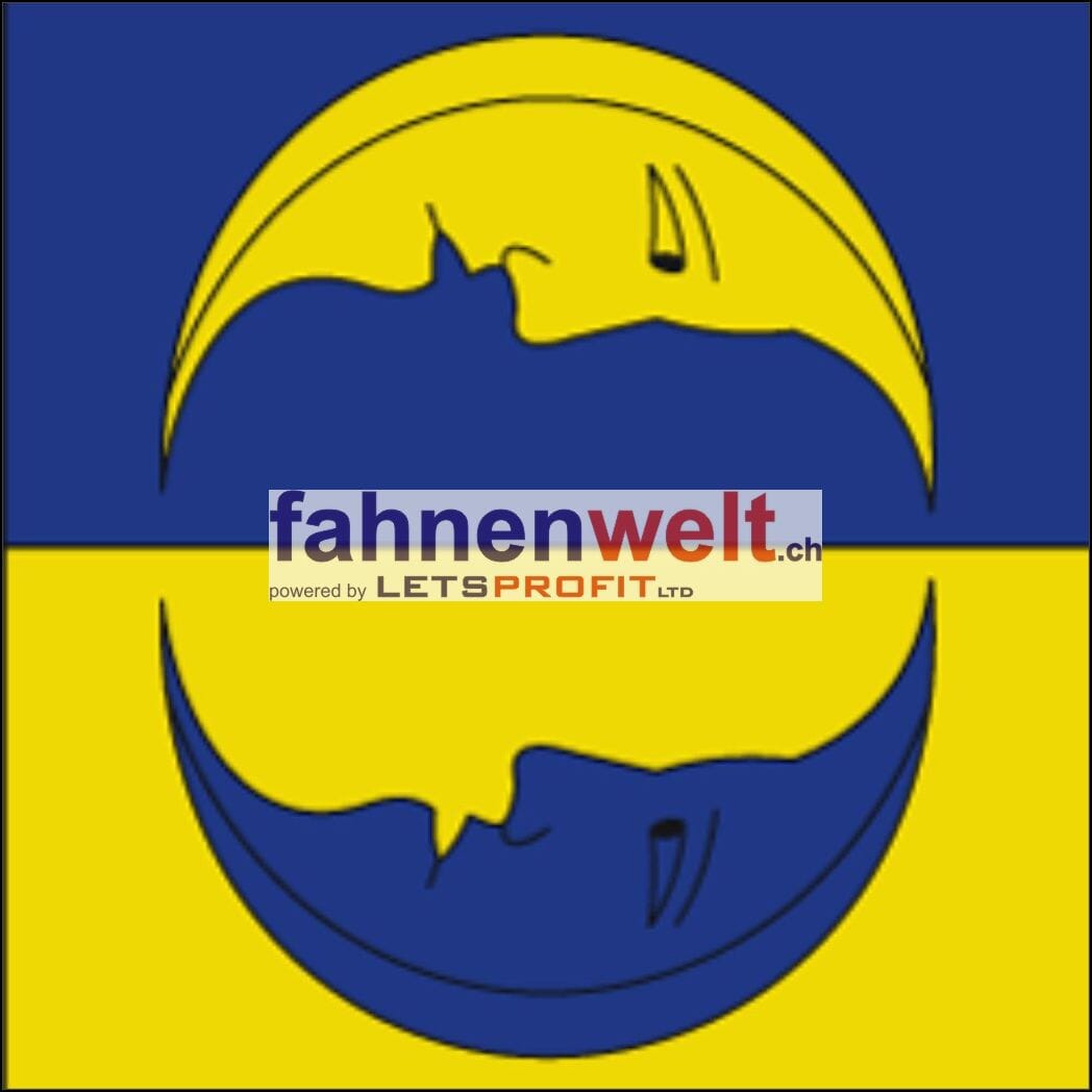 Fahne Gemeinde 9050 Lehn Ehemalige Gemeinde (AI) | 30 x 30 cm und Gr&ouml;sser - Bild 1