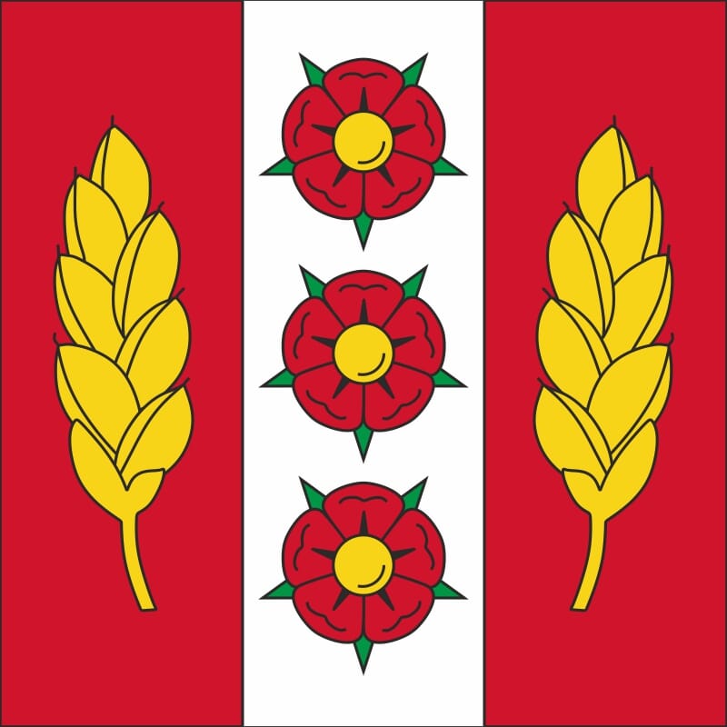 Fahne Gemeinde 3257 Ottiswil Ehemalige Gemeinde (BE) | 30 x 30 cm und Gr&ouml;sser - Bild 1
