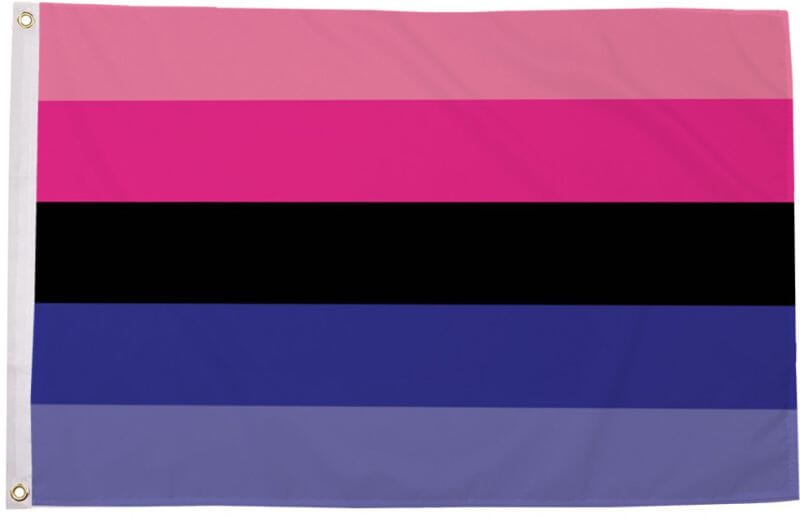 Omnisexual Fahne aus Stoff | 90 x 150 cm - Bild 1