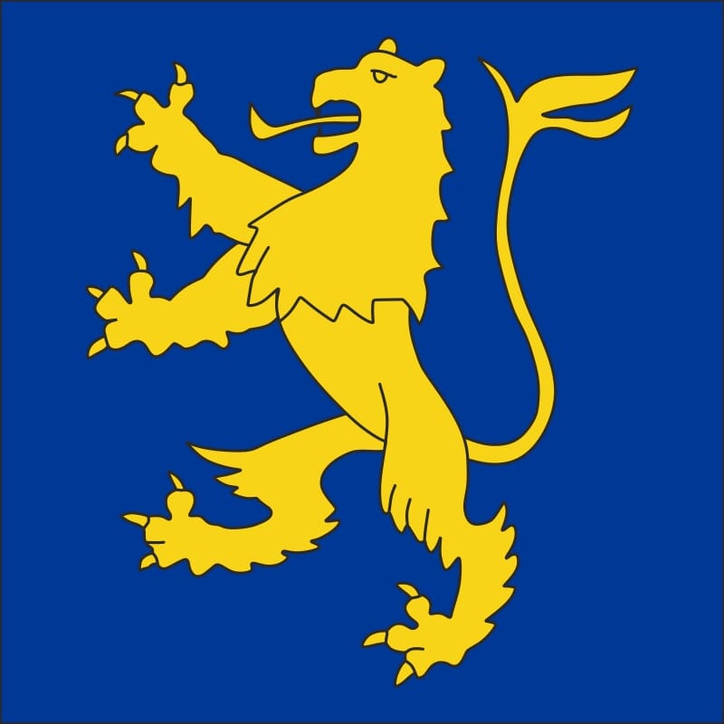 Fahne Gemeinde 6277 Lieli Ehemalige Gemeinde (LU) | 30 x 30 cm und Gr&ouml;sser - Bild 1