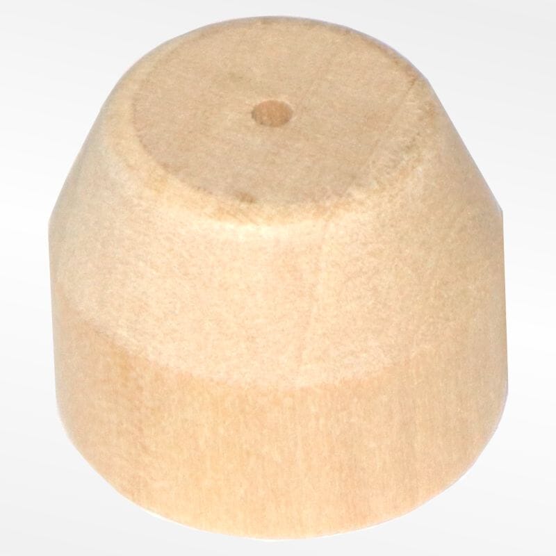 Holzsockel f&uuml;r Tisch- und Mini-Fahnen Pack &agrave; 10 St. | 55x55, 40x40, 30x40mm - Produktbild