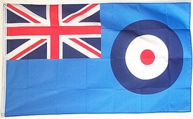 Royal Air Force / RAF Ensign Fahne gedruckt | 90 x 150 cm - Bild 1
