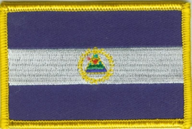 Patch Sticker zum aufb&uuml;geln Nicaragua | 5.5 x 9 cm - Bild 1