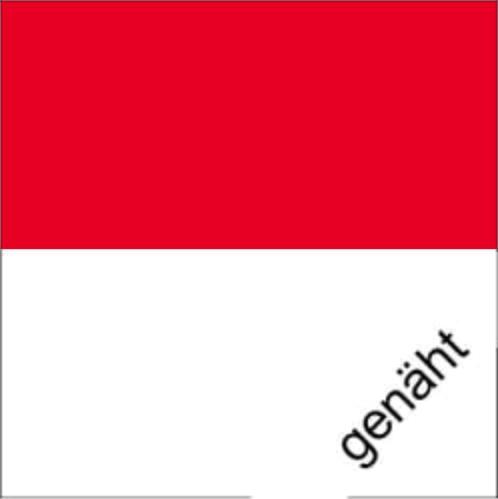 Fahne Solothurn SO gen&auml;ht / appliziert | 300 x 300 cm - Bild 1