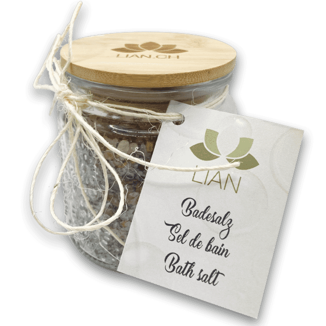 Lian Badesalz im Glas