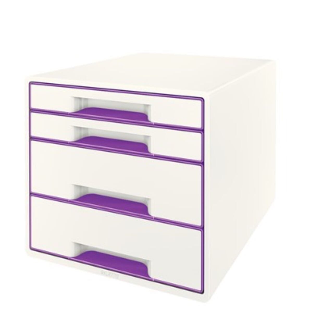 neue Leitz Schubladenbox Wow Cube 4, Purple
