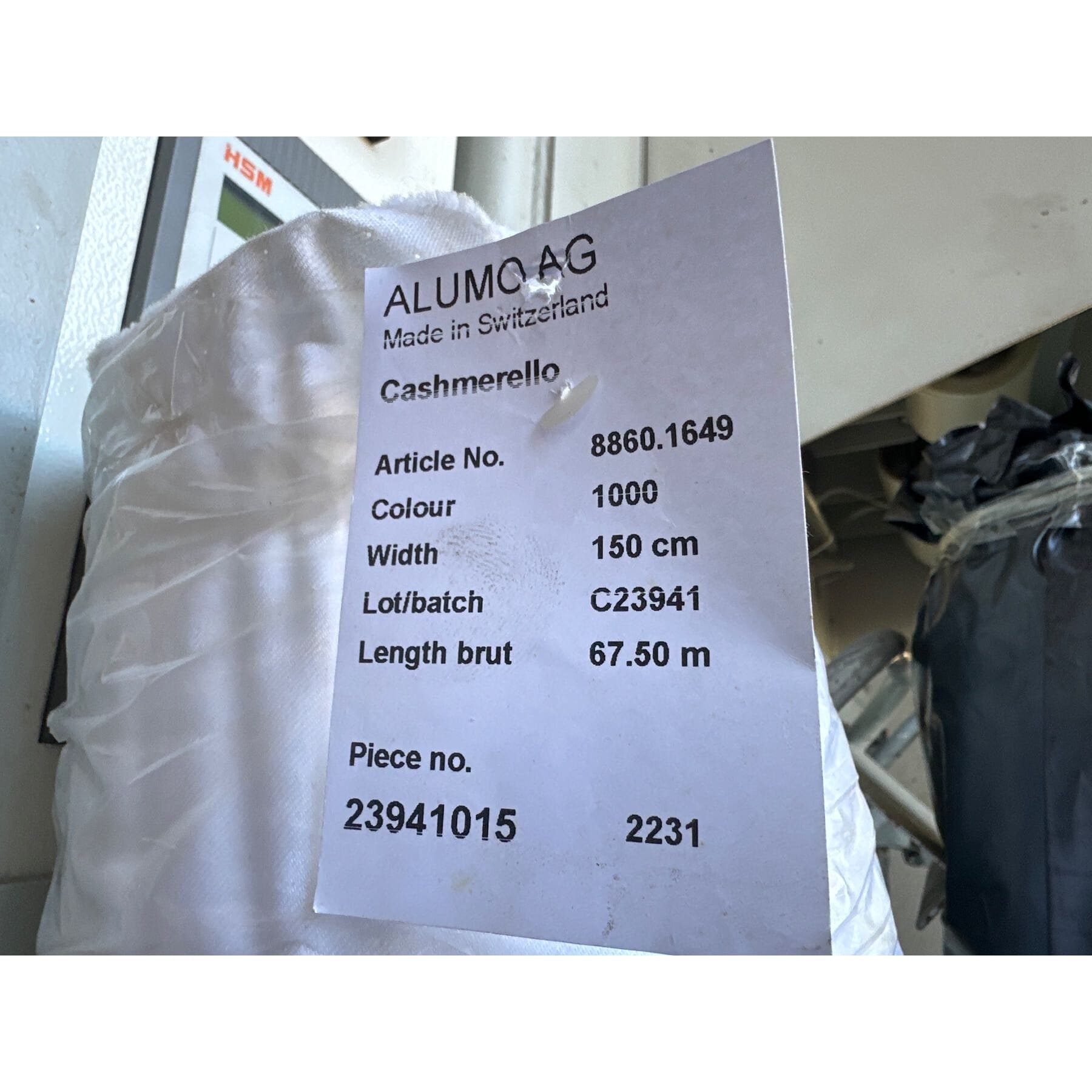 neuer Cashmerello Stoff ,15% Kaschmir, 85%Baumwolle