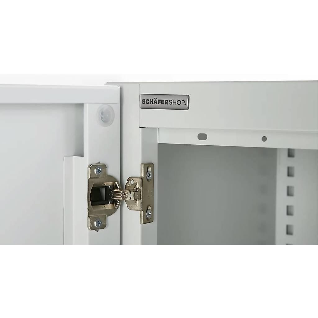 neuer Büroschrank, Stahl, 5 OH, abschliessbar, B 800 mm